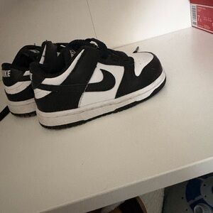 Nike Kids Black and White Sneakers